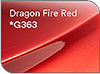 3M 2080 Series Gloss Dragon Fire Red