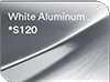 3M 2080 Series Satin White Aluminum