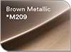 3M 2080 Series Matte Brown Metallic