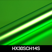 Hexis HX30000 Series - SUPER CHROME SATIN LEMON GREEN