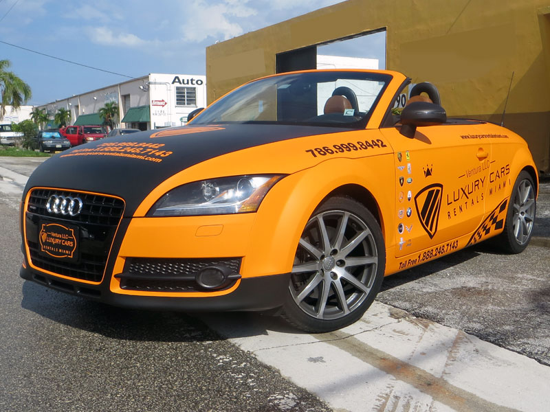 Audi TT Matte Orange